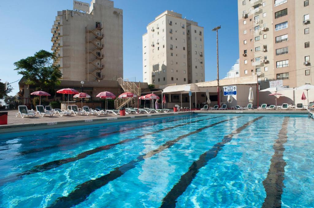 Galil Hotel Netanja Exterior foto